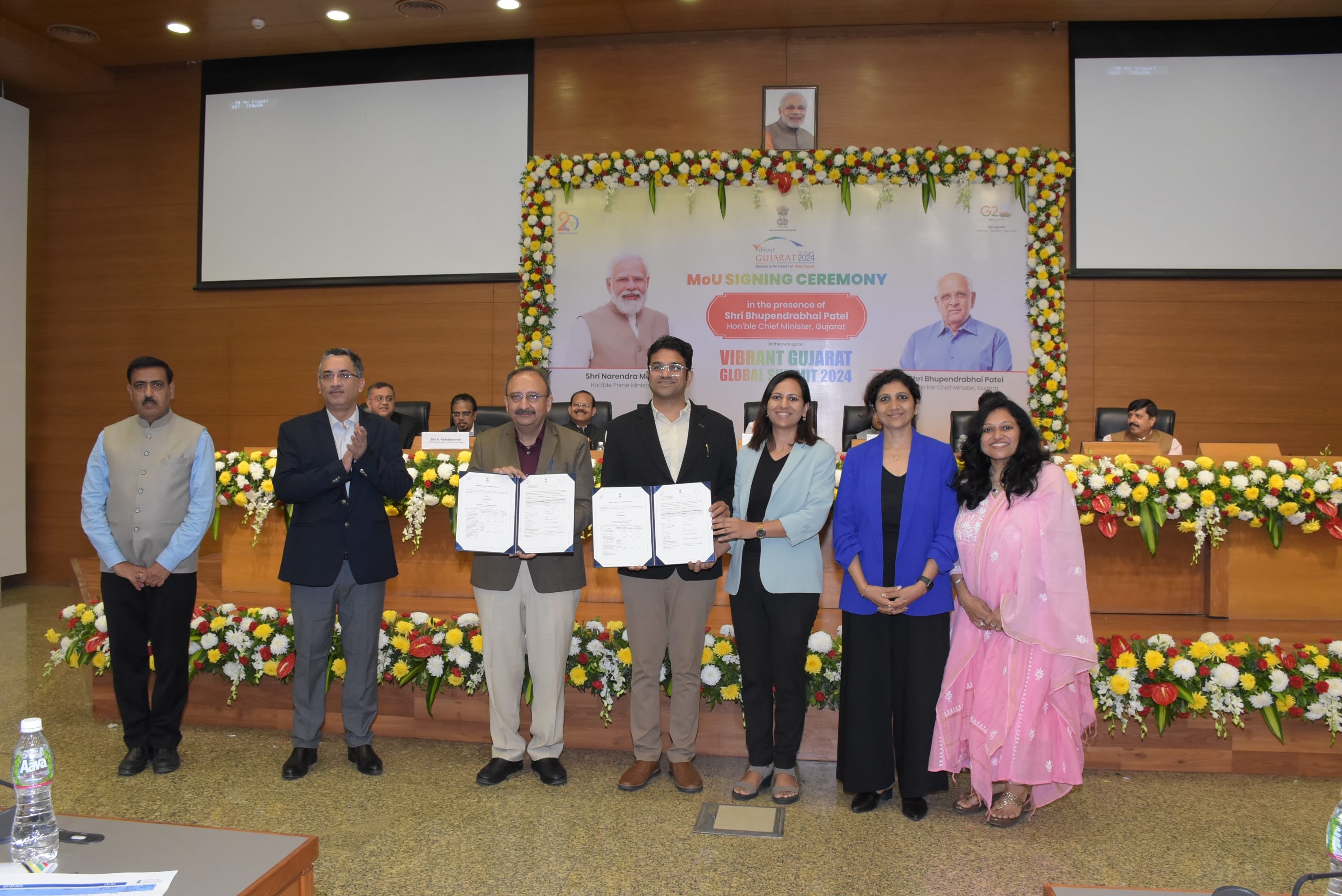 Partnering Towards A New Age of Development in the State of Gujarat as PU joins hands with the Commissionerate of Higher Education for Academic Infrastructure Investments.